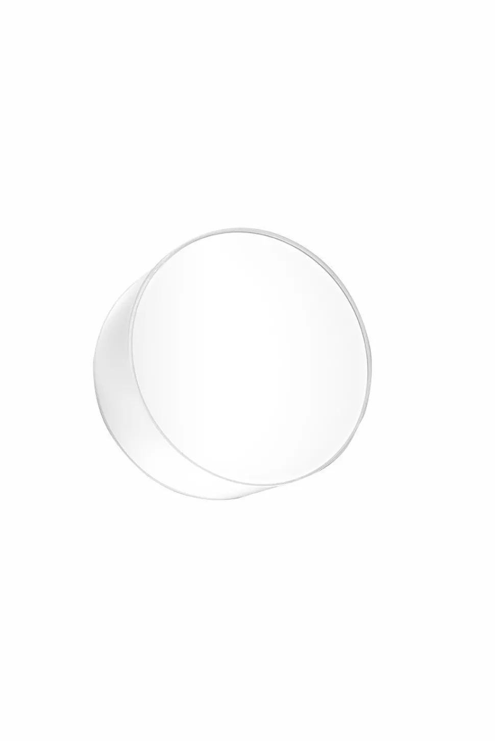 Deckenlampe Weiß rund flach Ø 25 cm blendarm E27