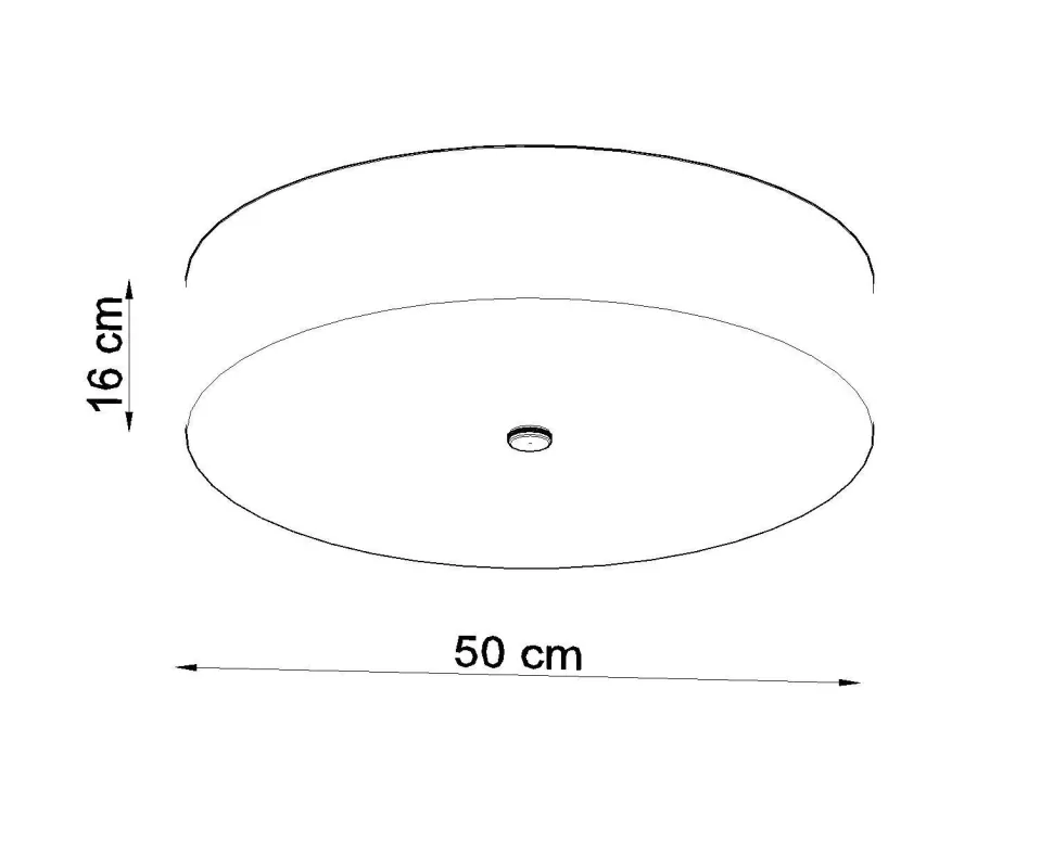 Deckenlampe Weiß Stoff Glas Ø 50 cm rund blendarm 5x E27