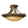 Deckenleuchte ANABELL 5 Bronze Ø46cm Design Lampe