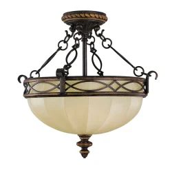 Deckenleuchte ANABELL 1 Creme Landhaus Lampe Flur