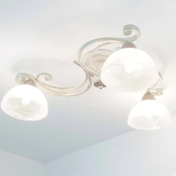 Deckenleuchte AURORA WHITE Ø78cm 3-flmg