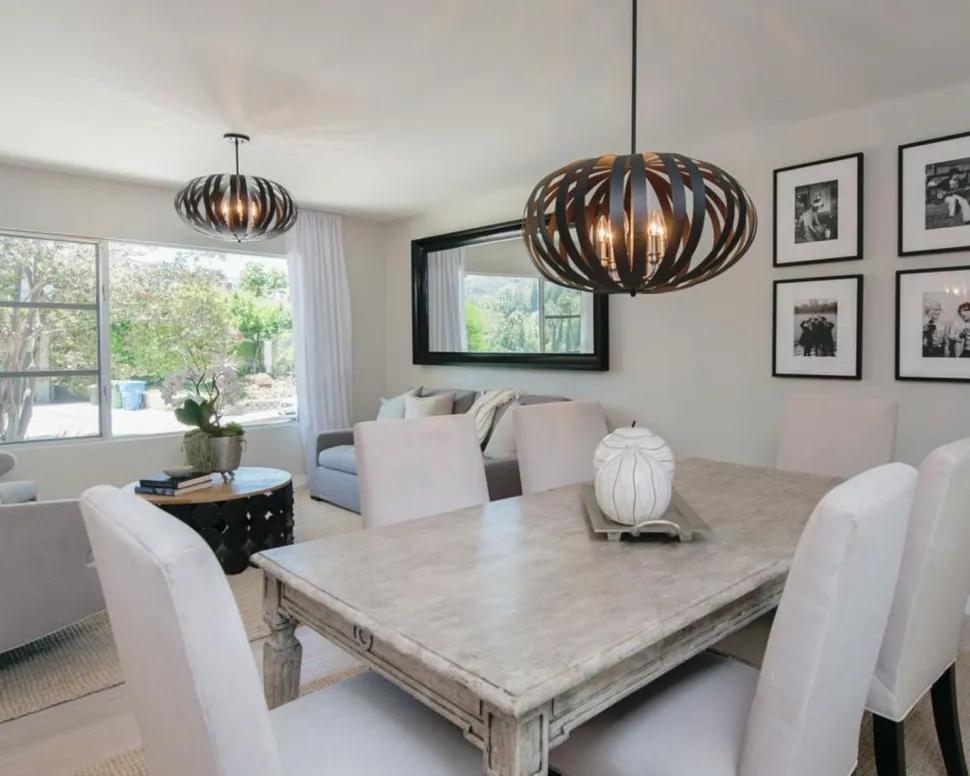 Deckenleuchte CEYDA Schwarz Ø65cm kürzbar Lampe