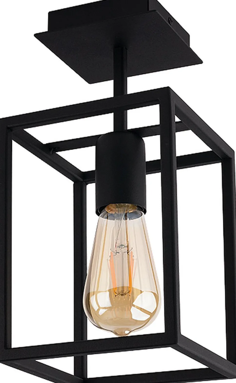 Deckenleuchte DAVID Schwarz Metall Esstisch Lampe