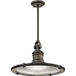 Deckenleuchte DEFNE in Bronze Ø46cm kürzbar Lampe