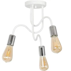 Deckenleuchte FAIZ Metall 3-flammig Retro vielseitig