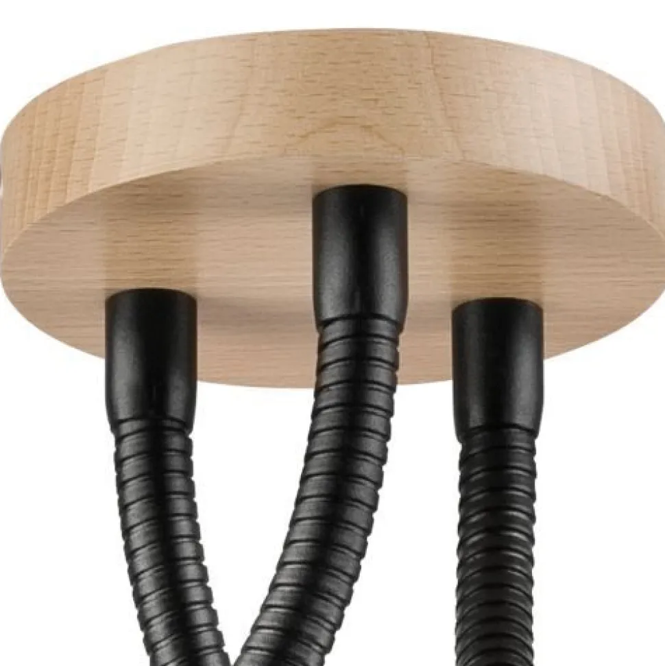 Deckenleuchte flexibel Schwarz Modern Wohnzimmer