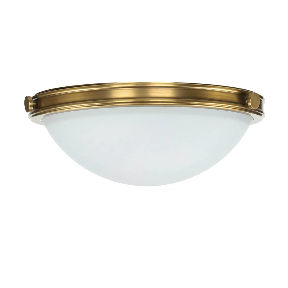 Deckenleuchte für Wohnzimmer in Messing Jugendstil