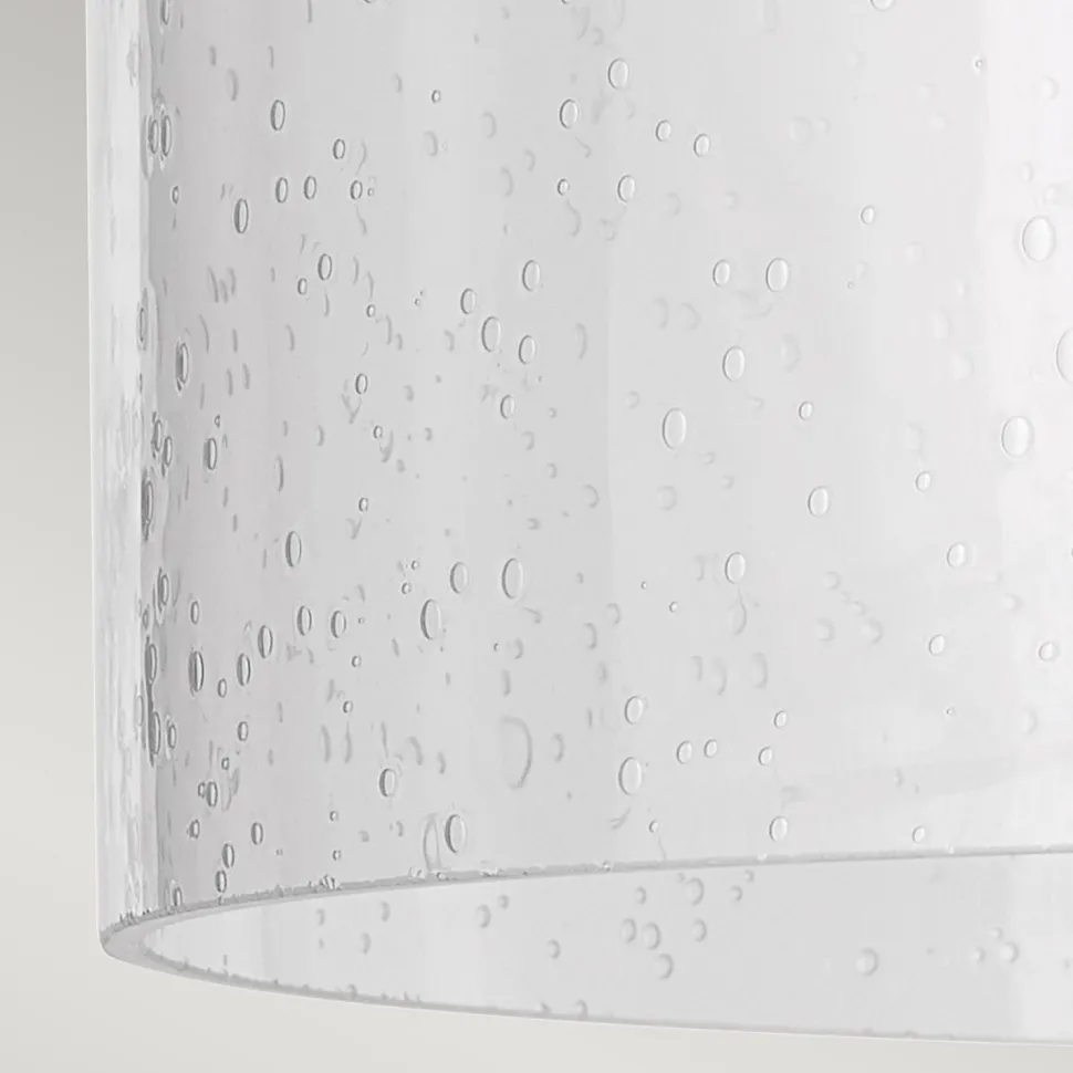 Deckenleuchte Glas Metall E27 Ø 21,6 cm in Messing klein