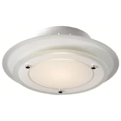 Deckenleuchte Glas Schirm Ø 22 cm rund blendarm