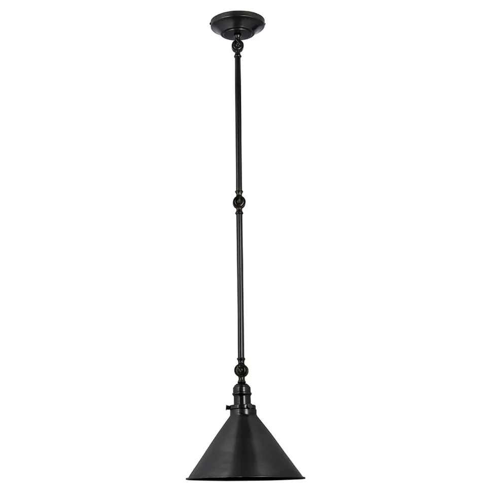 Deckenleuchte ISMENE in Bronze kürzbar Ø30cm Lampe