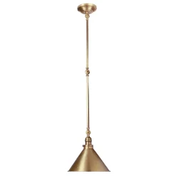 Deckenleuchte ISMENE Messing kürzbar Ø30cm Lampe