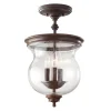 Deckenleuchte JASCHA Bronze 3-flmg Design Lampe