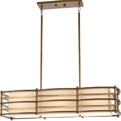 Deckenleuchte KIKI Bronze B:91cm kürzbar Design Lampe