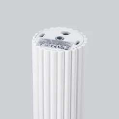 Deckenleuchte klein Ø 6,5 cm H: 20 cm Weiß Aufputz Alu GU10