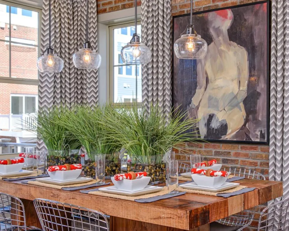 Deckenleuchte LANA Rost Optik Ø20cm kürzbar Lampe