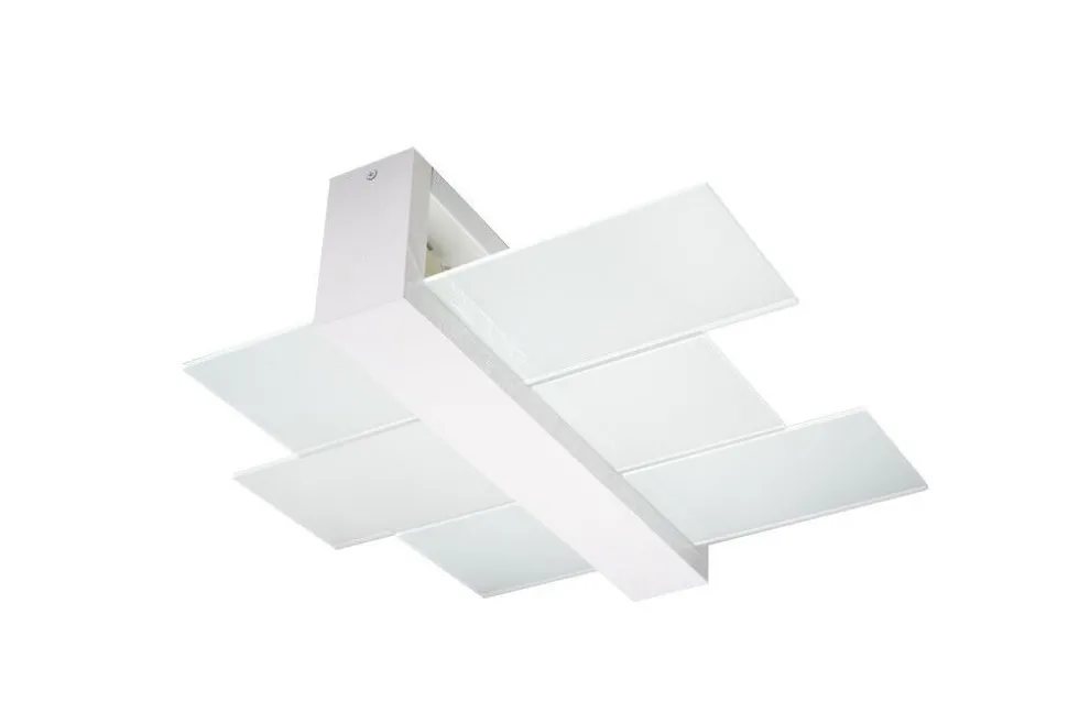 Deckenleuchte LEDA in Weiß 2-flmg