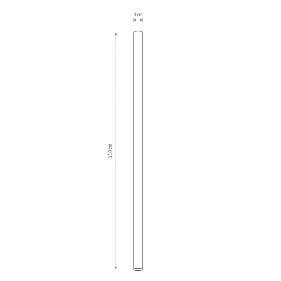 Deckenleuchte Messing GU10 R35 Ø 4 cm H: 110 cm schmal