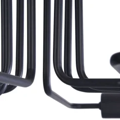 Deckenleuchte Metall E27 Schwarz Retro Design LENI