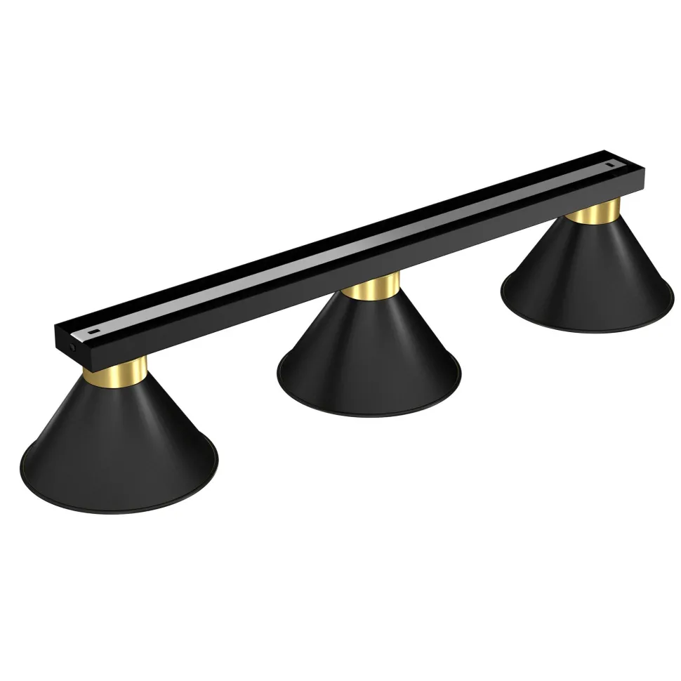 Deckenleuchte Metall 3-flammig 70 cm lang Loft E27