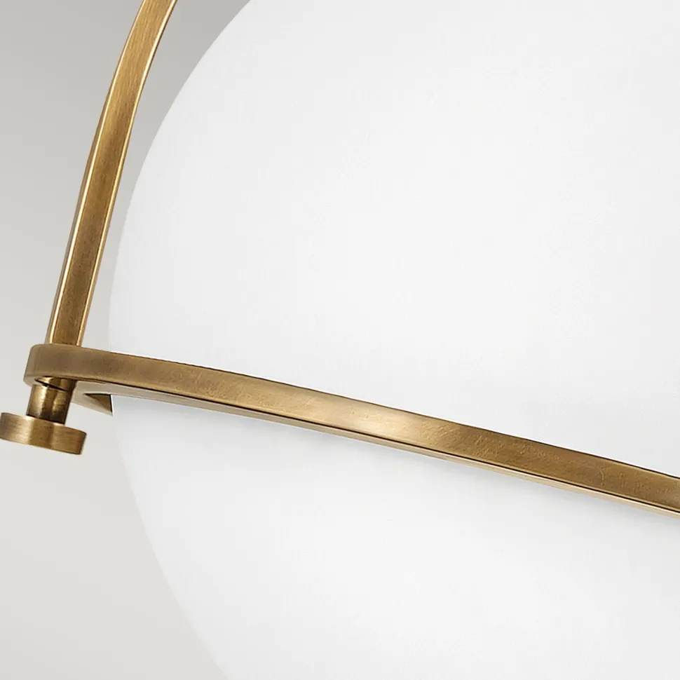 Deckenleuchte Metall Glas rund Ø 28,2 cm E27 Vintage