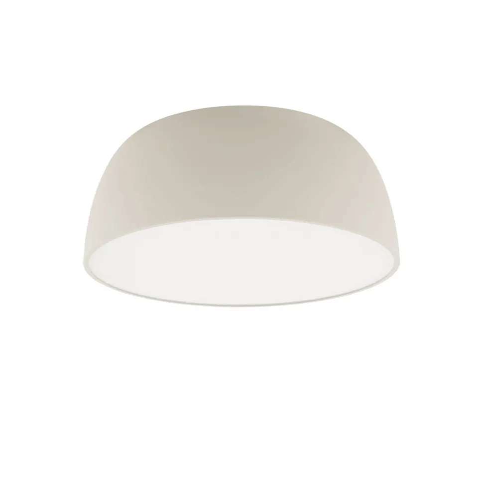 Deckenleuchte Metall Grau wohnlich E27 Ø38 cm 3-flammig