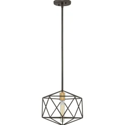 Deckenleuchte Metall in Bronze verstellbar E27