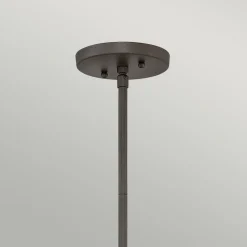 Deckenleuchte Metall in Bronze verstellbar E27