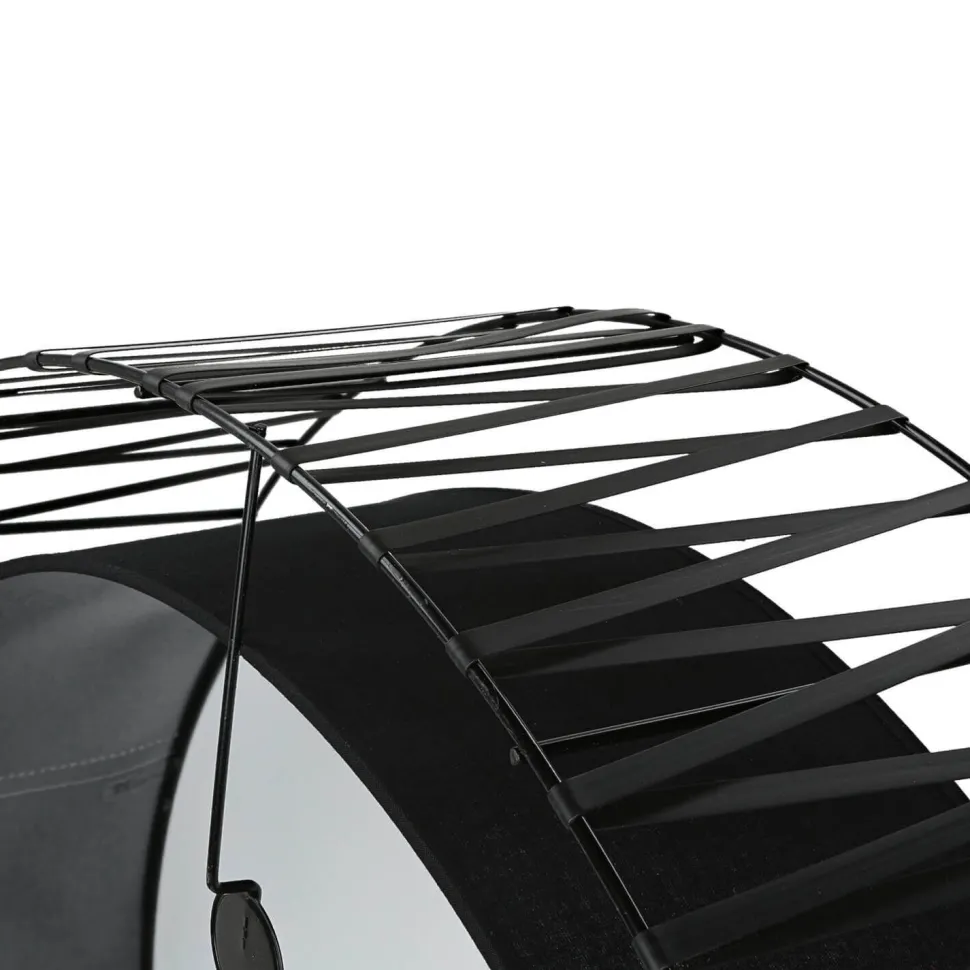 Deckenleuchte MINA Schwarz Stoff Wohnzimmer Lampe