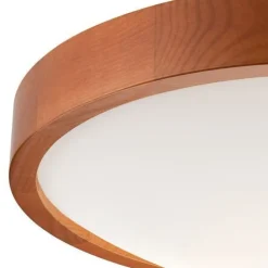 Deckenleuchte Modern Wohnzimmer Holz rustikal rund