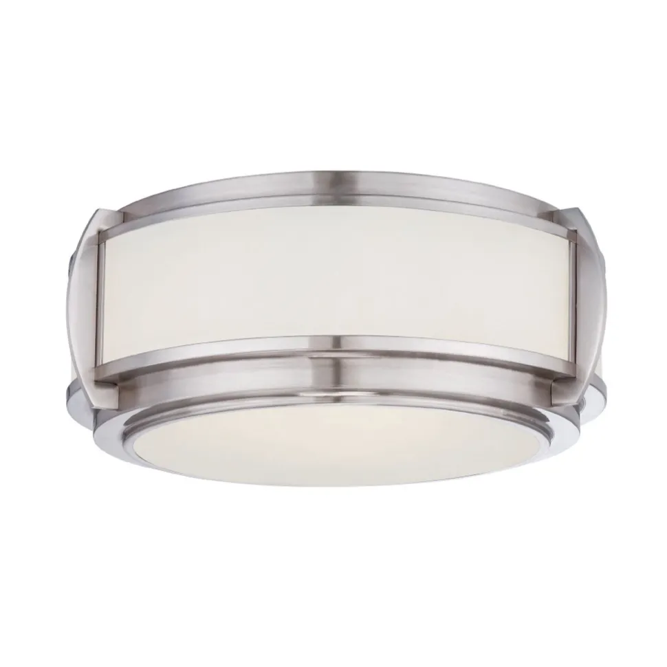 Deckenleuchte NOELIA Nickel Ø41cm Modern Lampe