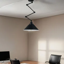 Deckenleuchte PANTO Schwarz 1,1m Wohnzimmer Lampe