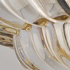 Deckenleuchte Rauchglas rund Ø 39,5 cm 4x E14