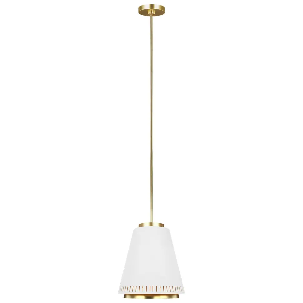 Deckenleuchte Retro E27 in Messing Weiß E27 BALLA