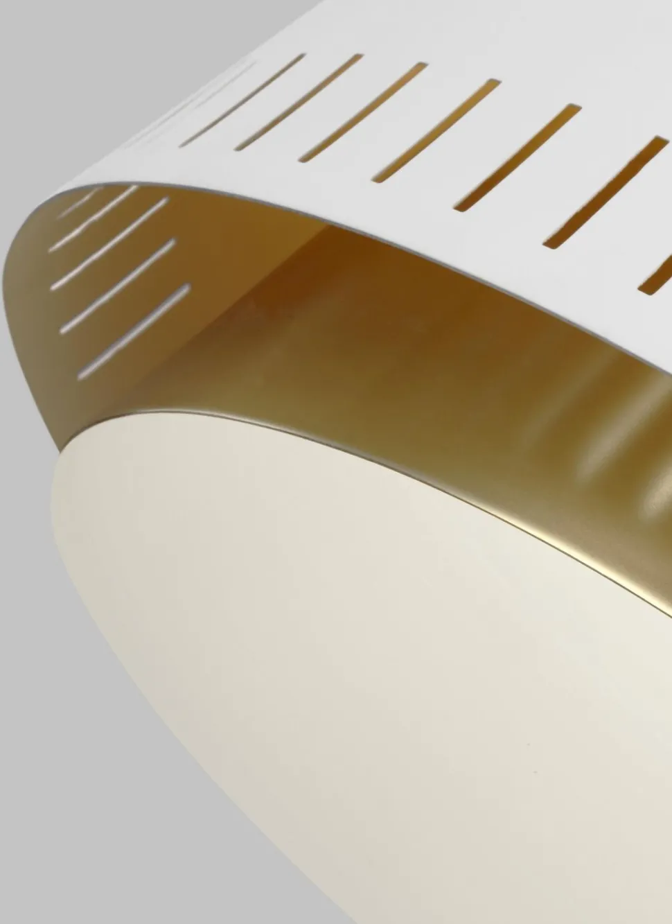 Deckenleuchte Retro E27 in Messing Weiß E27 BALLA