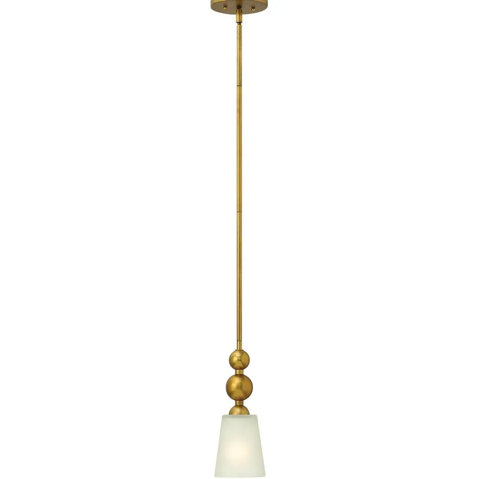 Deckenleuchte ROMINA Messing Ø12cm kürzbar Lampe
