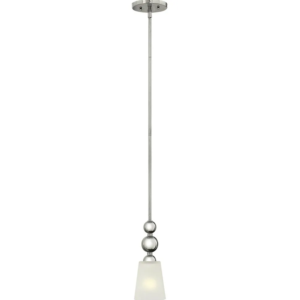 Deckenleuchte ROMINA Nickel Ø12cm kürzbar Lampe