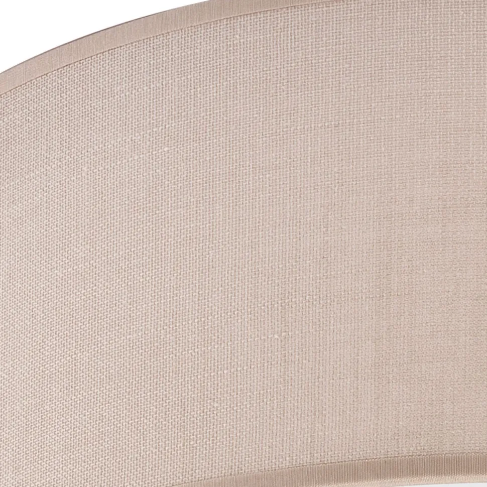 Deckenleuchte rund Ø 35 cm Stoff Modern Beige blendarm E27