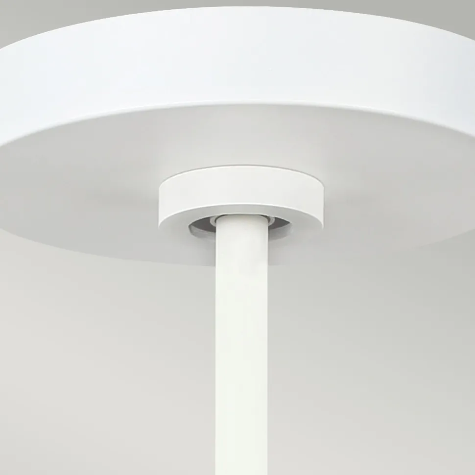 Deckenleuchte rund Weiß Gold Modern verstellbar