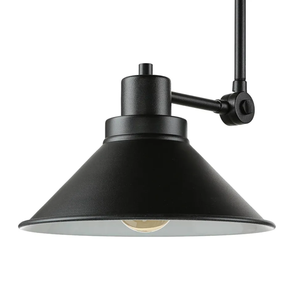 Deckenleuchte Schwarz 3-flmg 61-152cm SIMONA Lampe