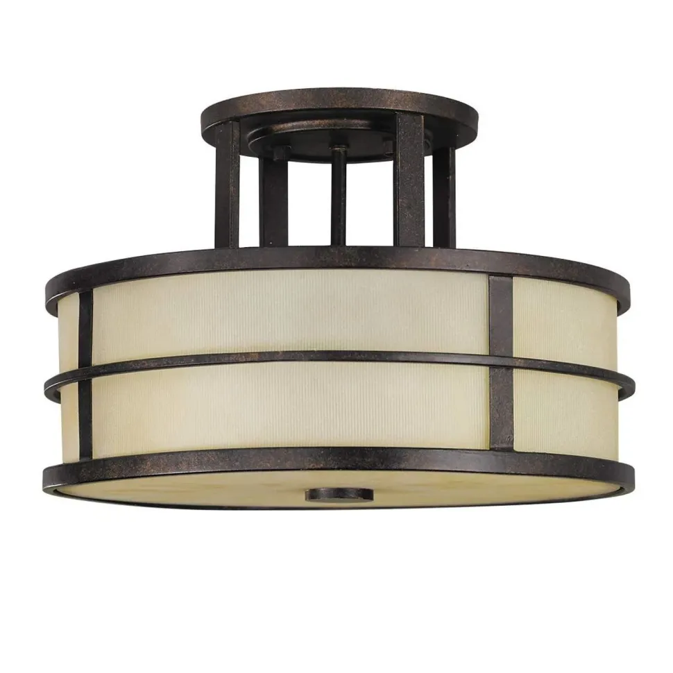 Deckenleuchte SHOJI Creme Ø34cm Wohnzimmer Lampe