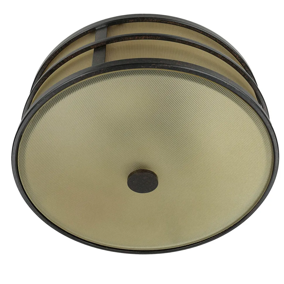 Deckenleuchte SHOJI Creme Ø34cm Wohnzimmer Lampe