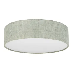 Deckenleuchte Stoff rund Ø 60 cm Grün blendarm
