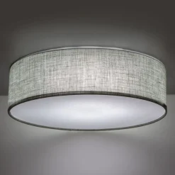 Deckenleuchte Stoff rund Ø 60 cm Grün blendarm