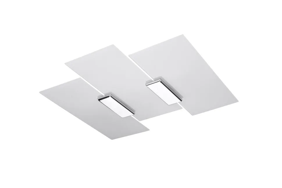 Deckenleuchte VERONICA in Chrom 3-flmg