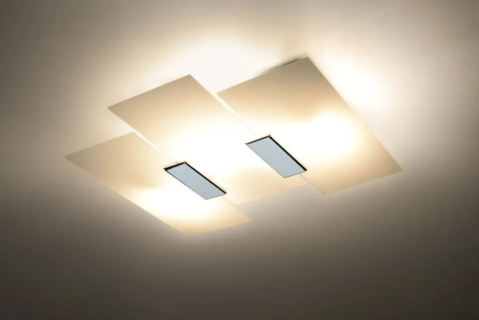 Deckenleuchte VERONICA in Chrom 3-flmg