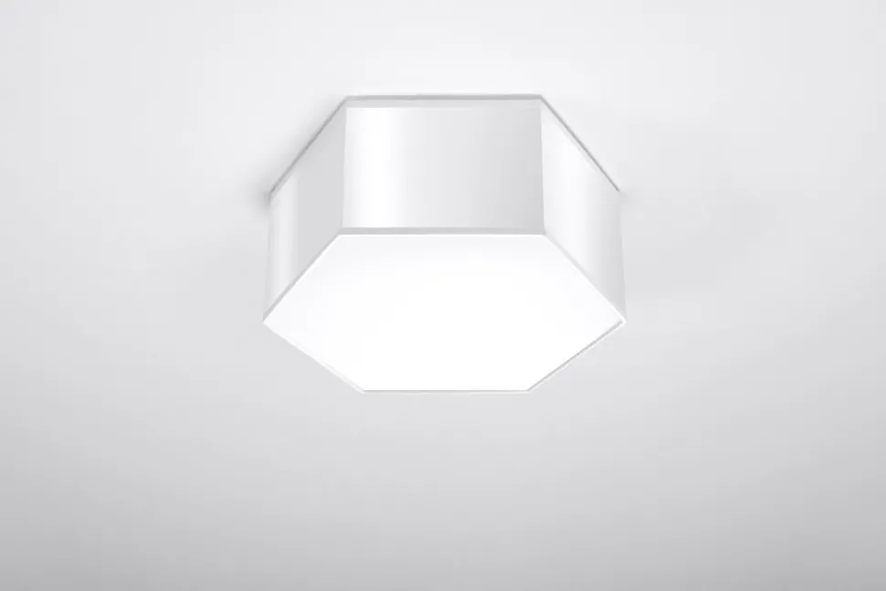 Deckenleuchte Weiß 30,5 cm lang für 2x E27 blendarm