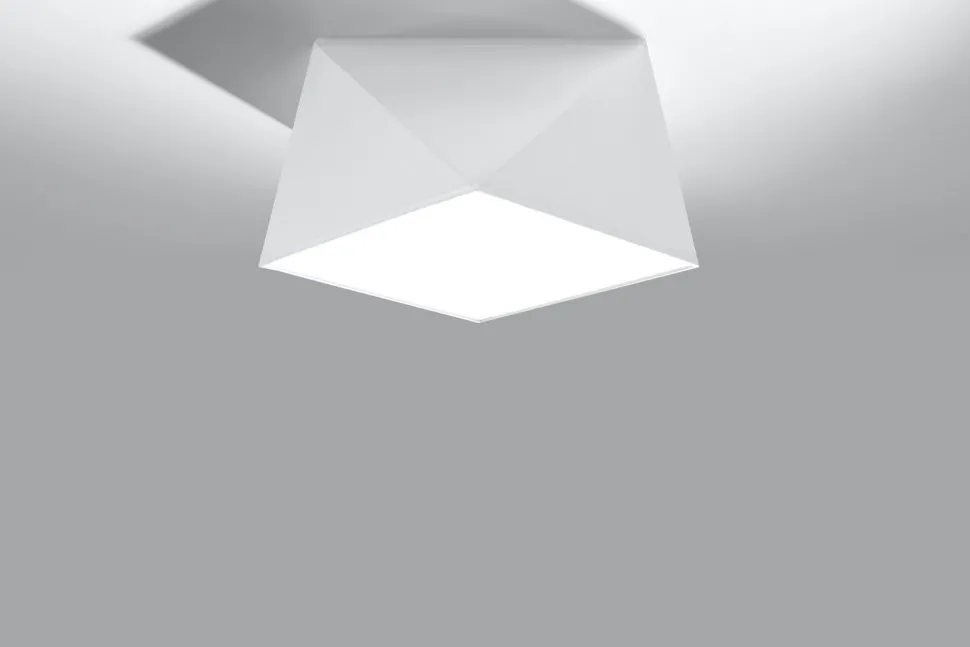 Deckenleuchte Weiß geometrisch Modern wohnlich LYNNDIE