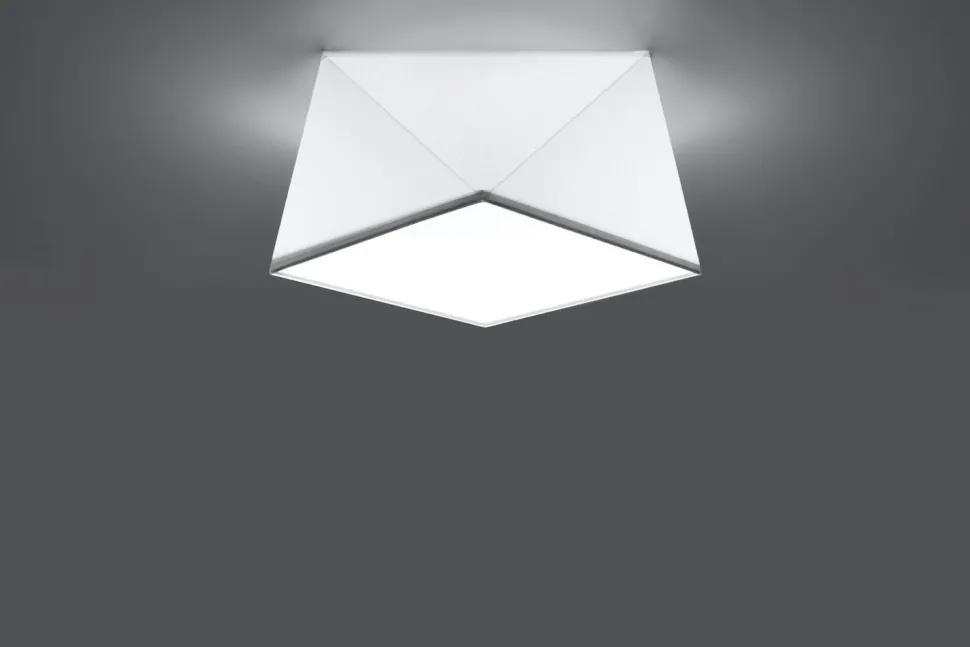 Deckenleuchte Weiß geometrisch Modern wohnlich LYNNDIE