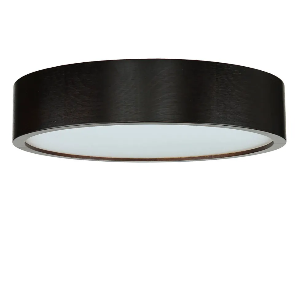 Deckenleuchte Wohnzimmer Rund Holzlampe Braun