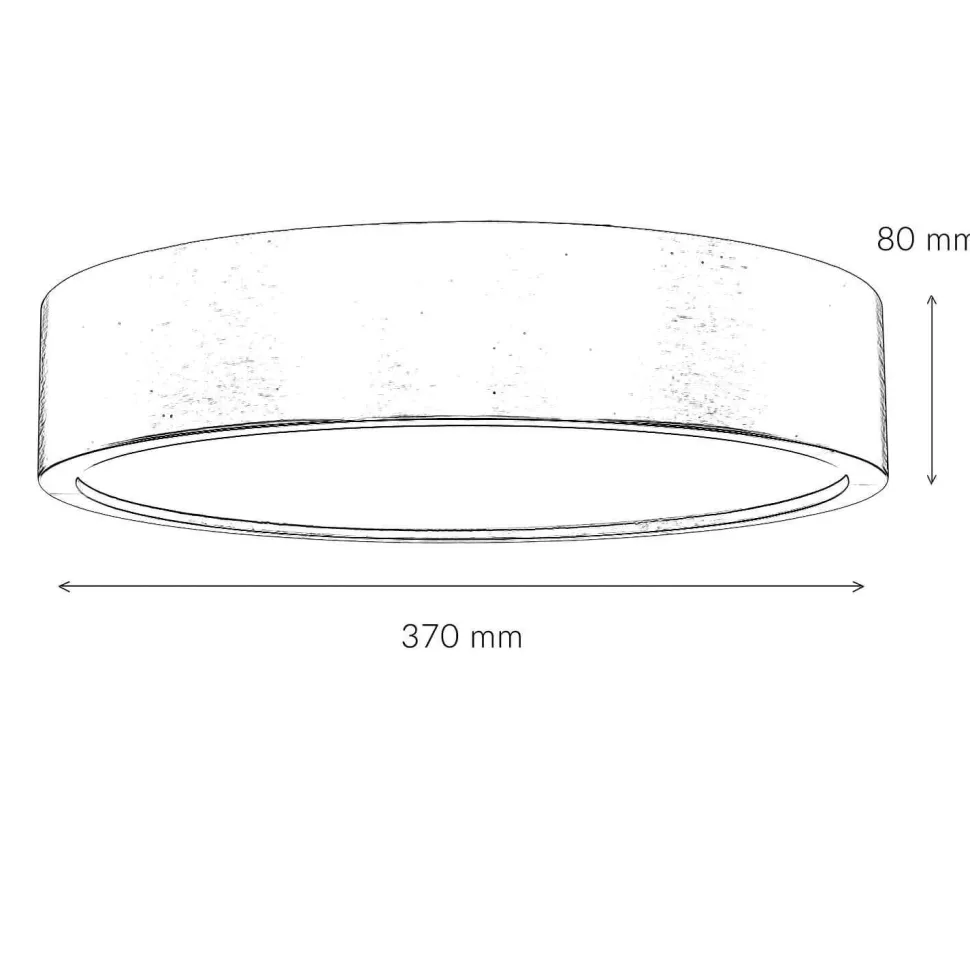 Deckenleuchte Wohnzimmer Rund Holzlampe Braun